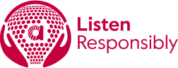 Listen Responsibly Red Logo